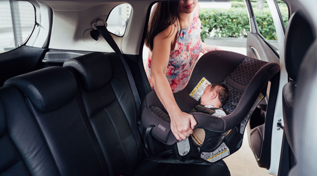 Can I use the Cosco Scenera NEXT for my newborn Taxi Baby Co